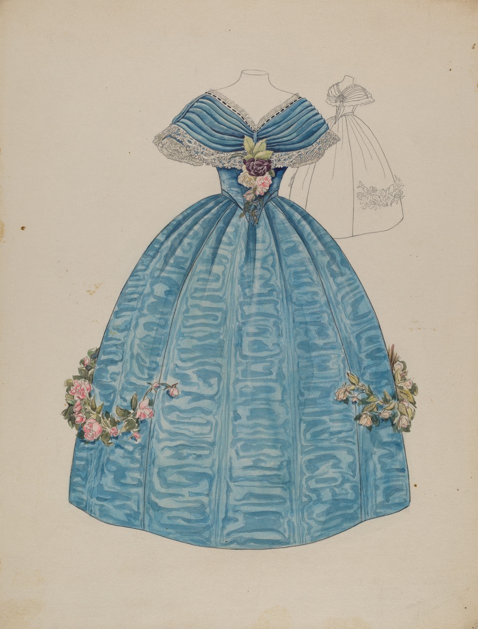 Robe, vers 1936 - Melita Hofmann
