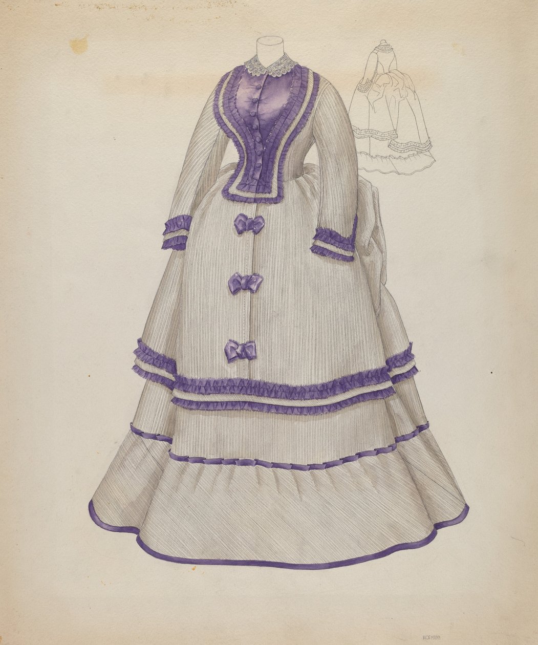 Robe, vers 1937 - Melita Hofmann