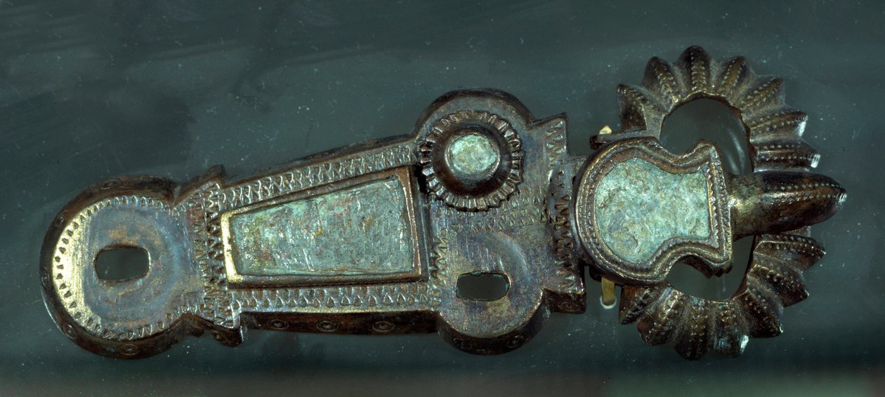 Art mérovingien : boucle de ceinture - Merovingian