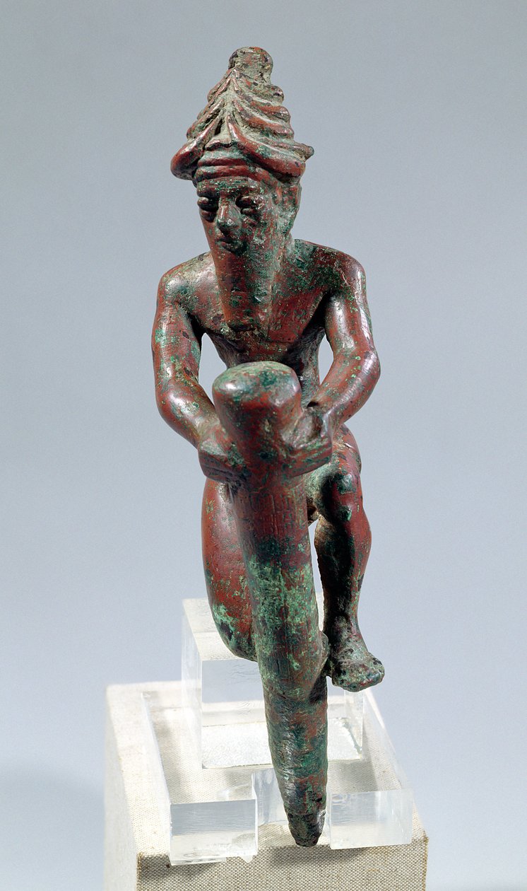 Clou de fondation de Gudea, prince de Lagash, de Telloh (Ancien Girsu) Période néo-sumérienne, c.2130 av. J.-C. - Mesopotamian