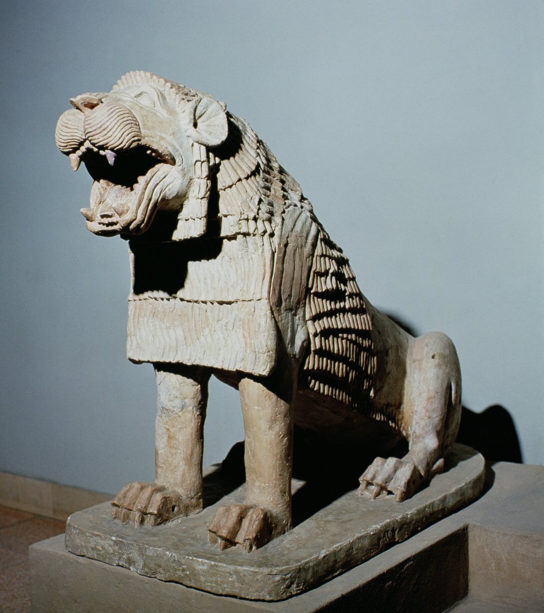 Lion (terre cuite) - Mesopotamian
