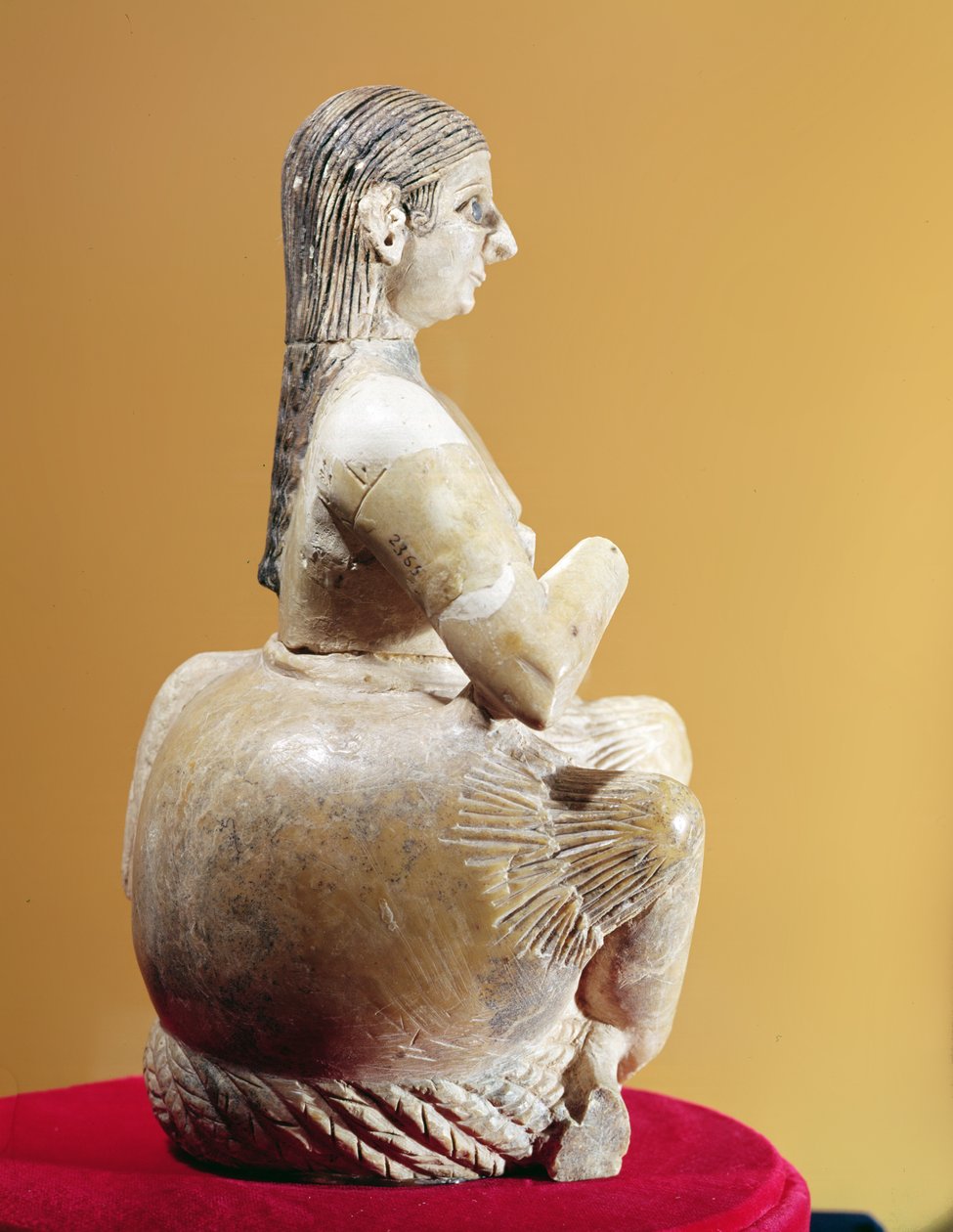 Le chanteur, Ur-Nina (vue de profil), vers 2800-2300 avant J.-C. - Mesopotamian