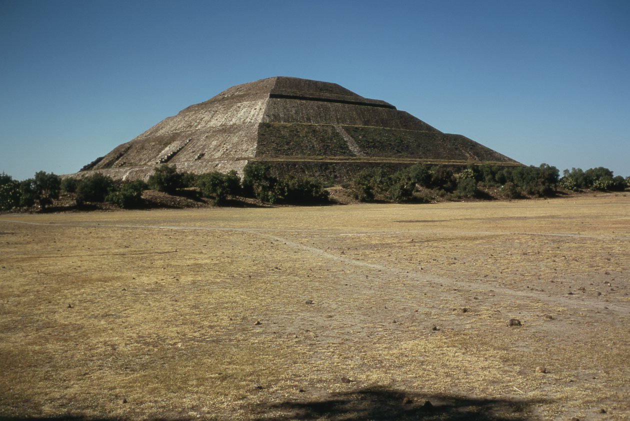 Pyramide du Soleil, vers 300 apr. J.-C. - Mexican School