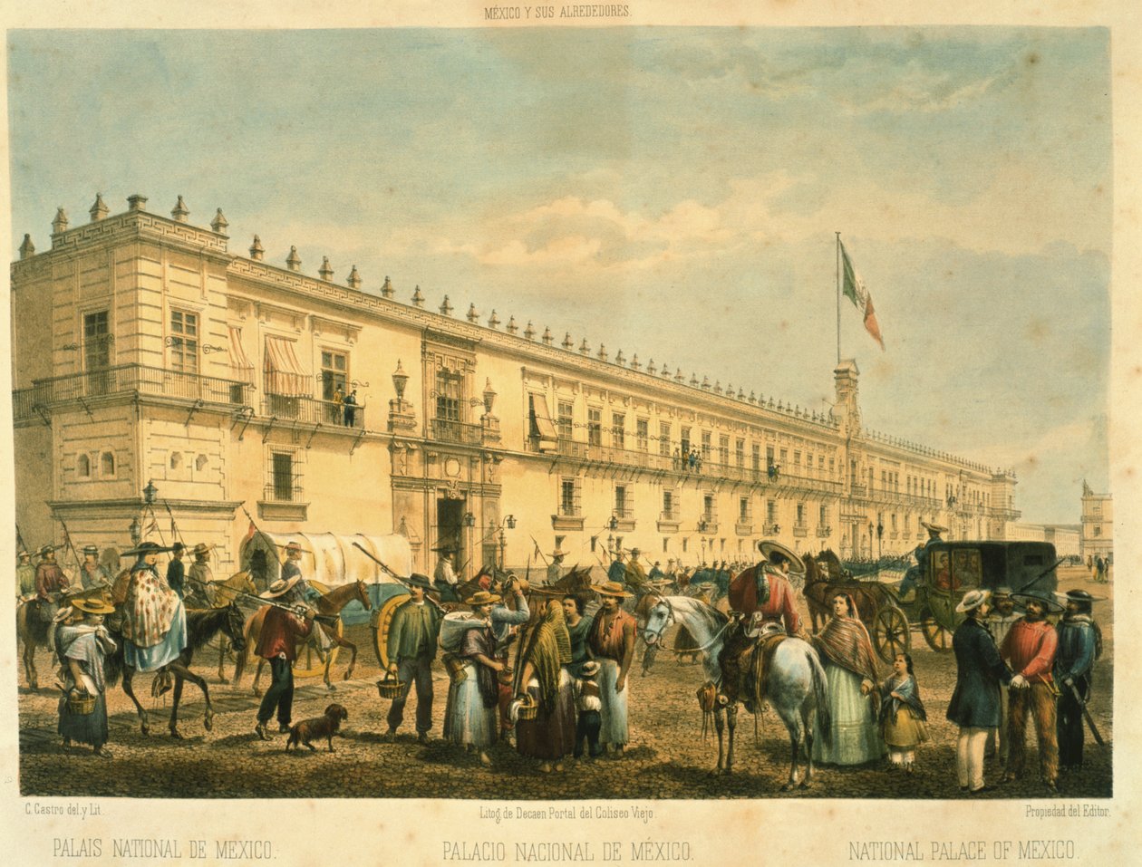 Palais National, Mexico - Mexican School