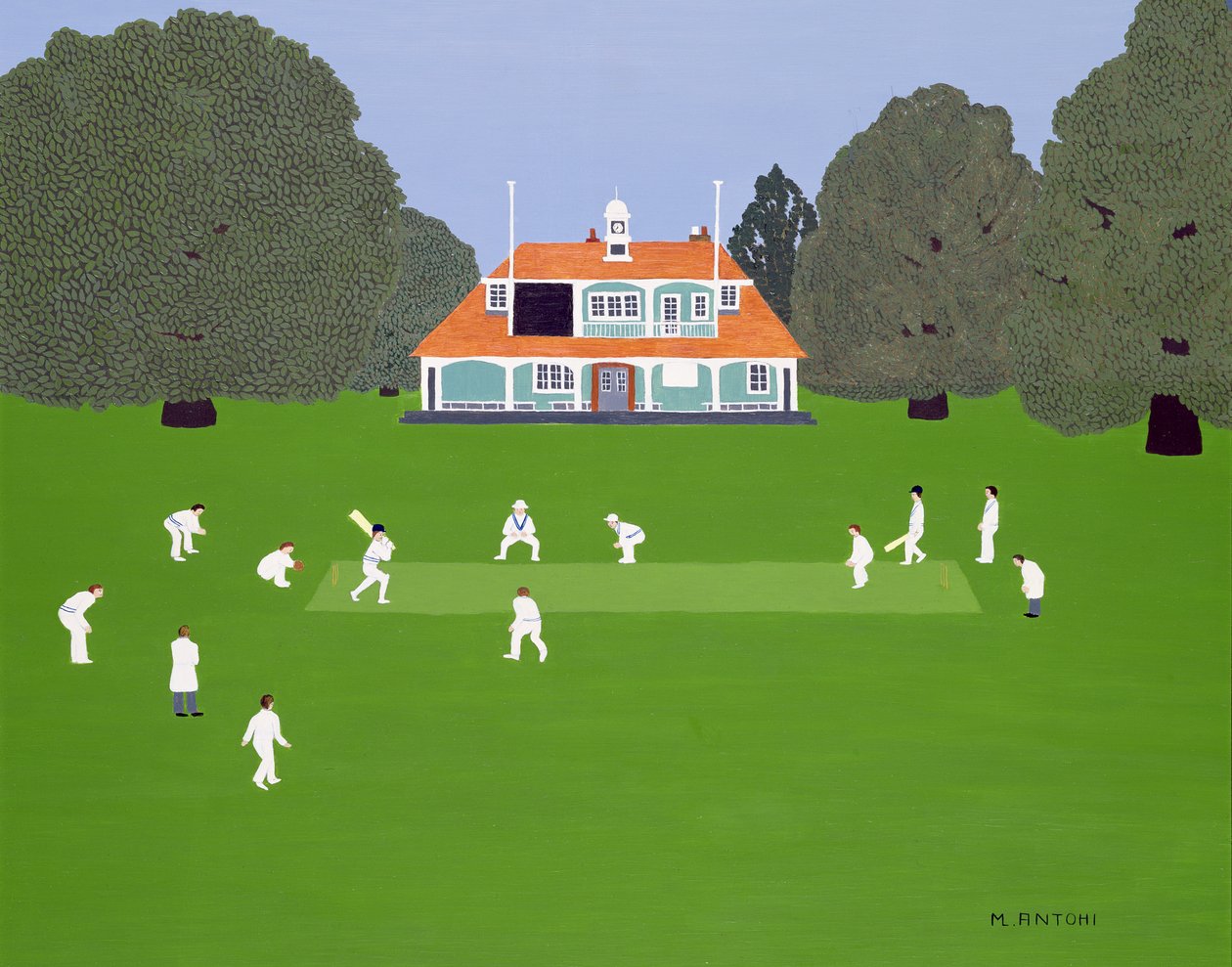 Match de cricket - Micaela Antohi