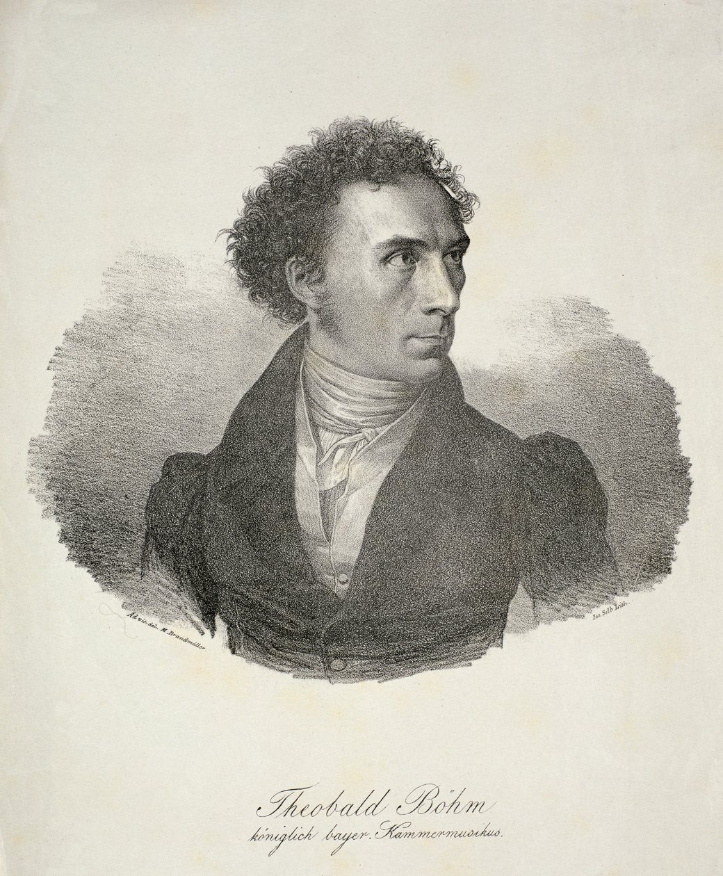 Theobald Bohm (1794-1881) gravé par Selb - Michael Brandmuller