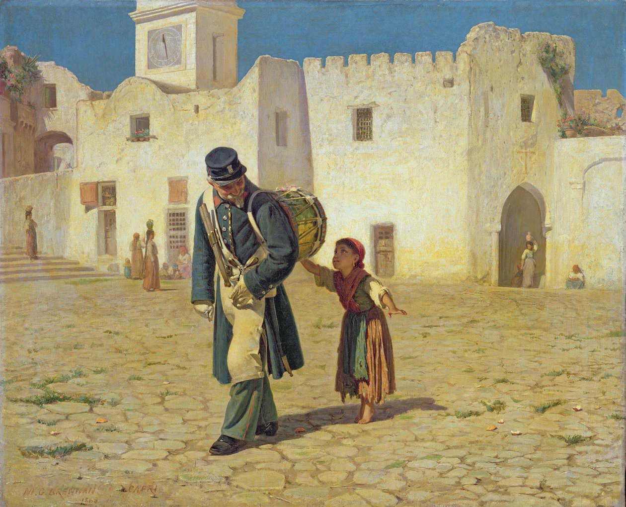 Le batteur de tambour, 1867 - Michael George Brennan