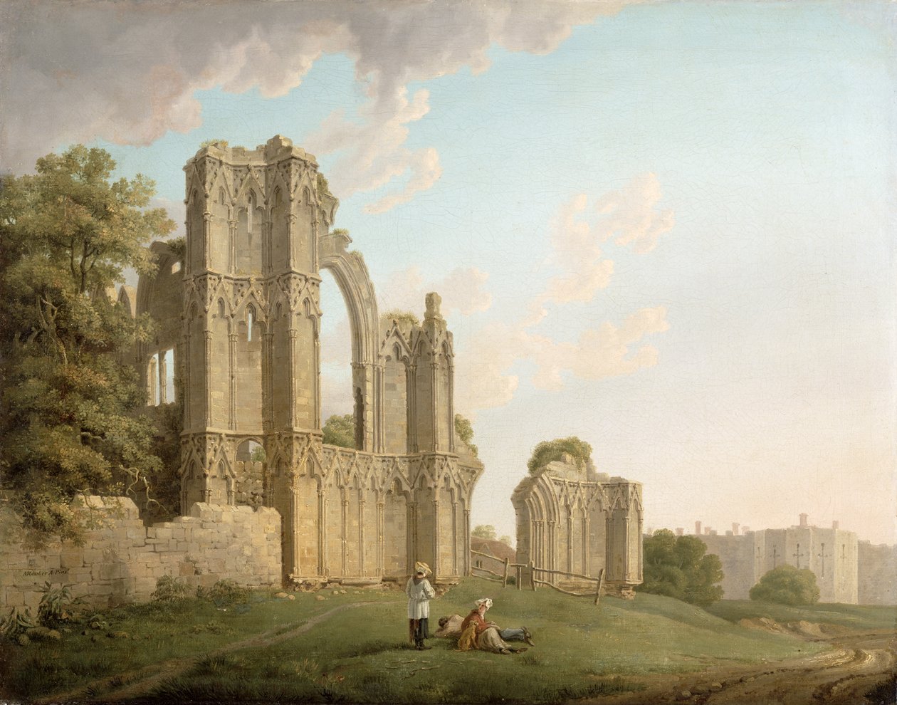Abbaye de St Mary, York, vers 1778 - Michael Rooker