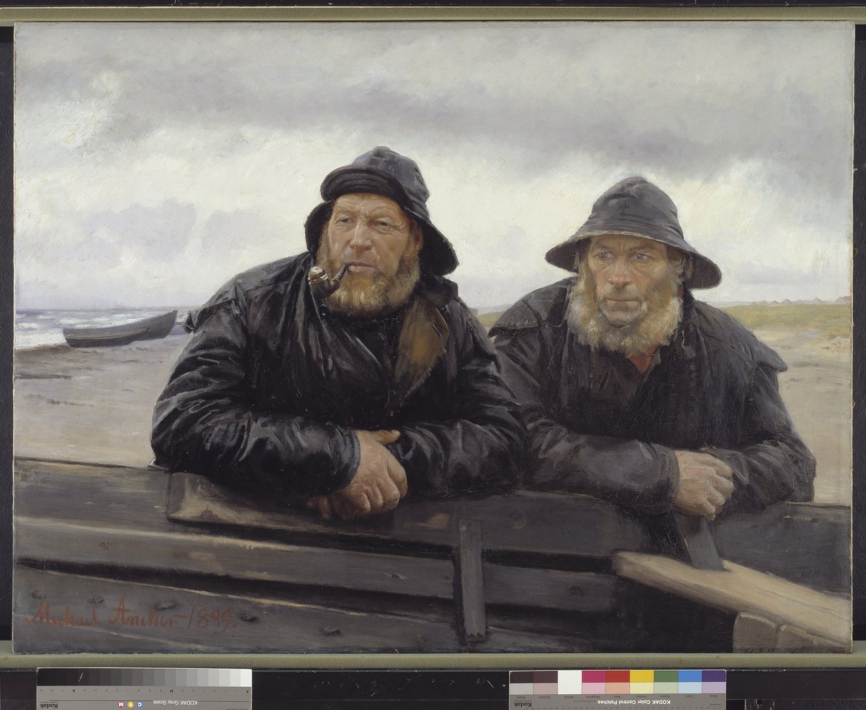 Deux pêcheurs à côté d