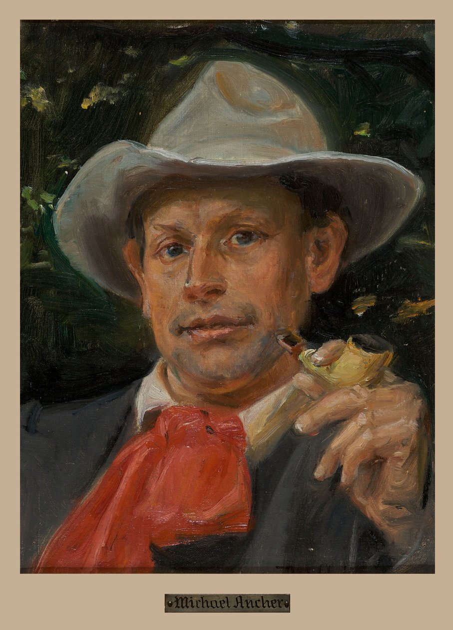 Portrait de Martin Andersen Nexø - Michael Peter Ancher