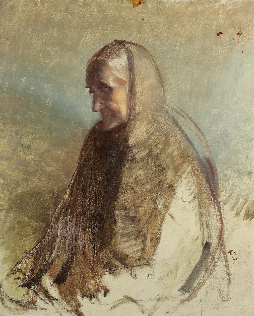 Étude de Mme Brøndum. - Michael Peter Ancher