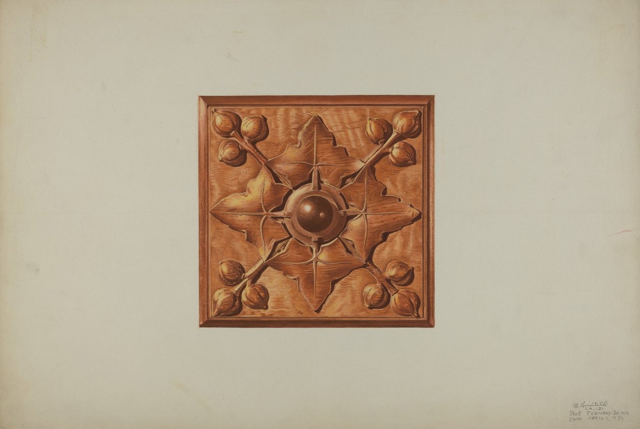 Sculpture de manteau - Michael Riccitelli