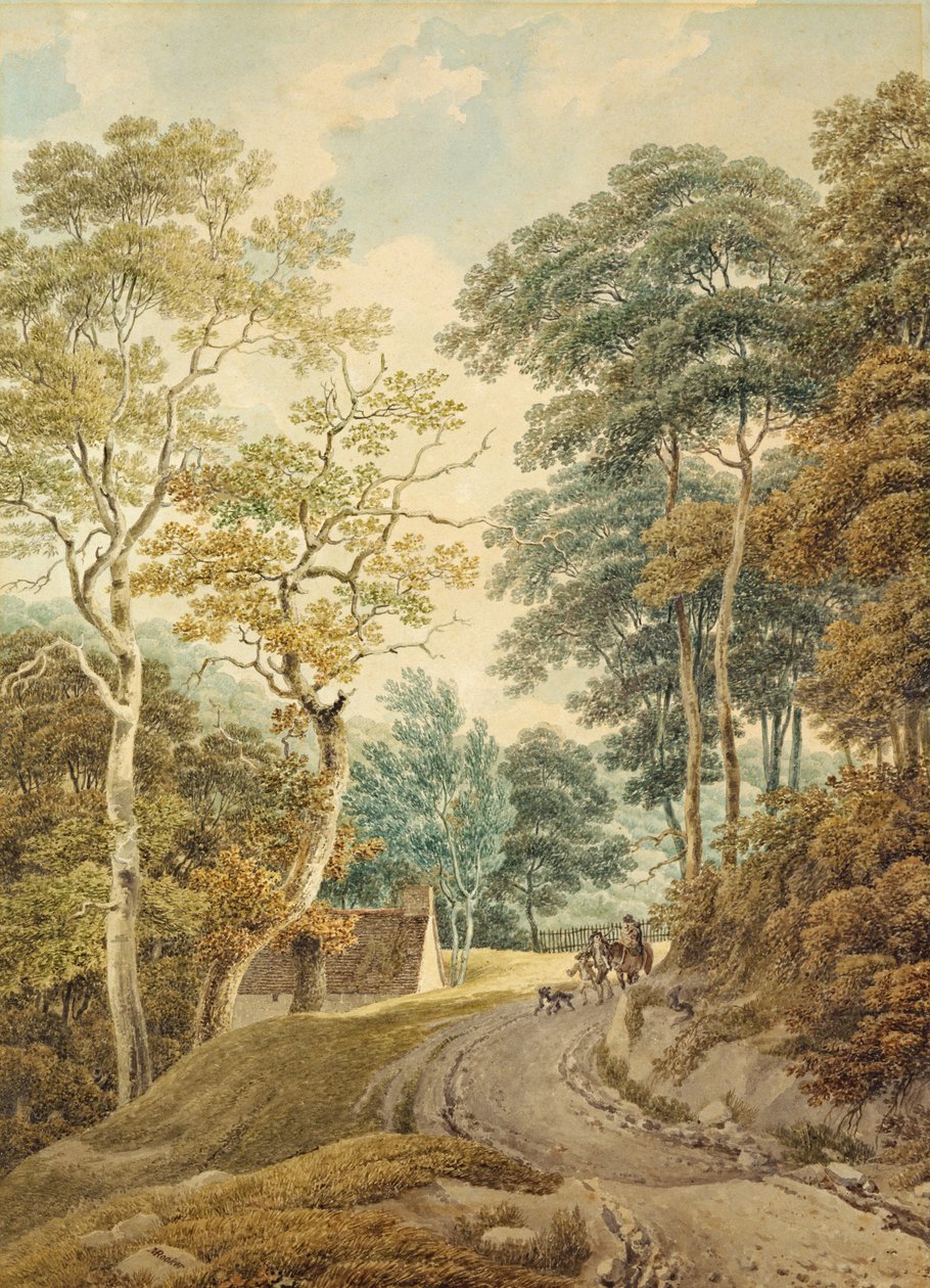 Un chemin près de Hindhead - Michael Rooker