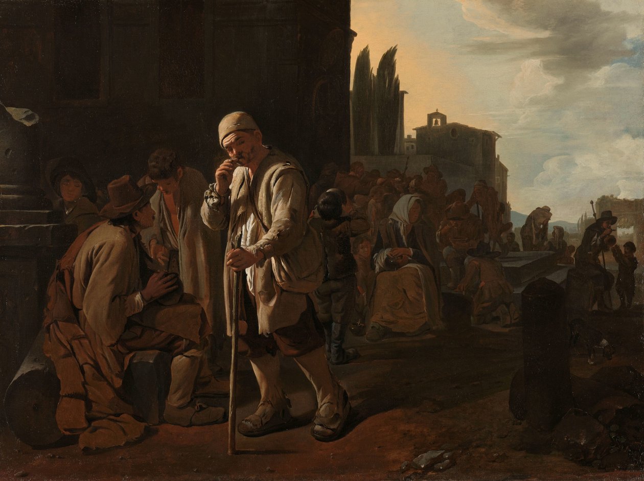Nourrir les affamés - Michael Sweerts