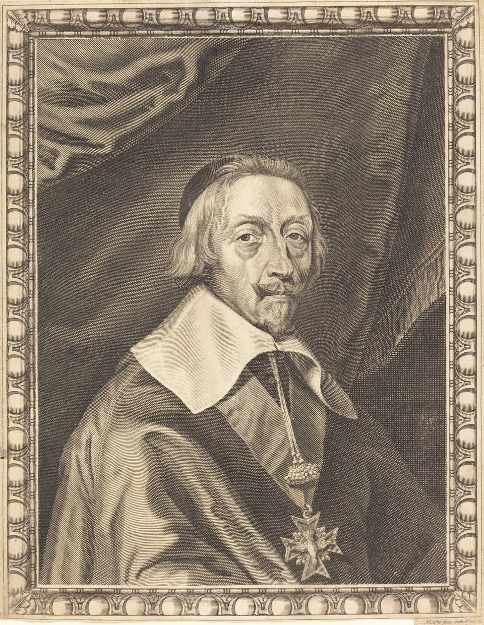 Armand Jean du Plessis, Cardinal Richelieu - Michel Lasne