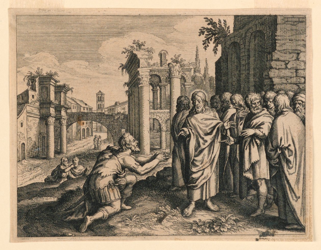 Le Christ et le centurion - Michel Lasne