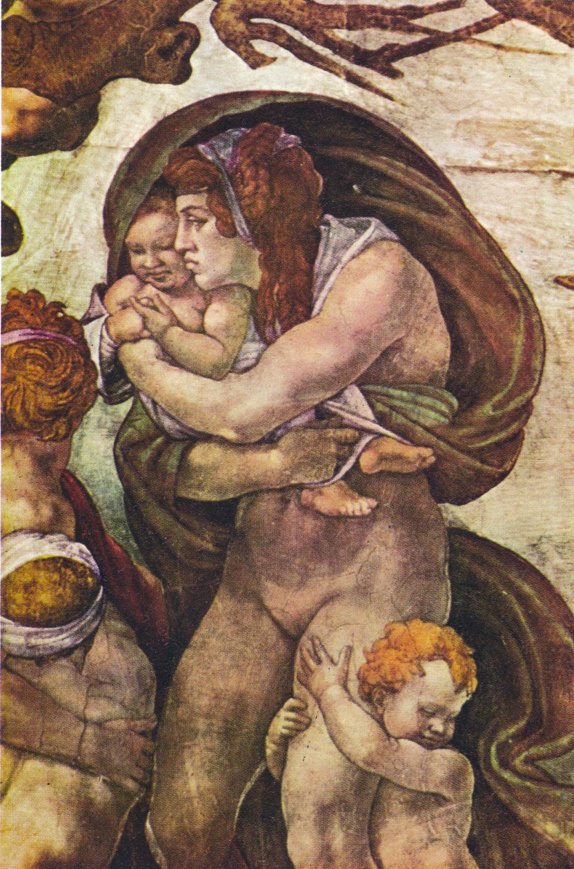Déluge (détail) - Michelangelo Merisi Caravaggio