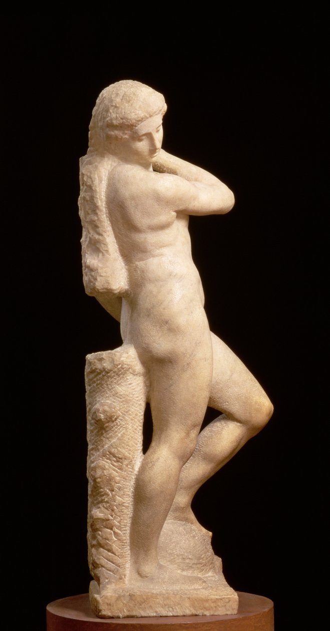 Apollon, ou David, vers 1530 (détail) - Michelangelo Buonarroti