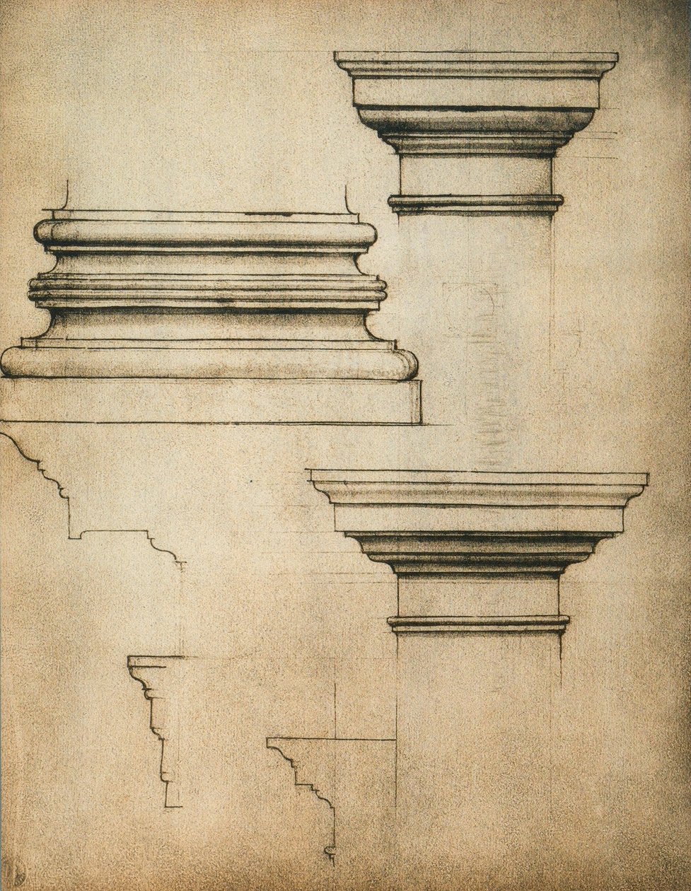 Base et chapiteaux d