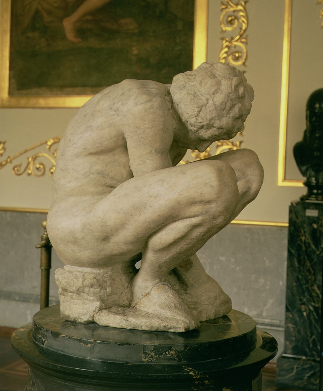 Garçon accroupi, vers 1530-34 - Michelangelo Buonarroti