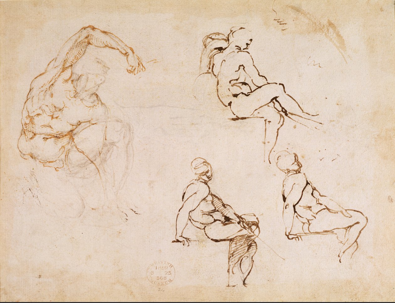 Dessins de figures - Michelangelo Buonarroti