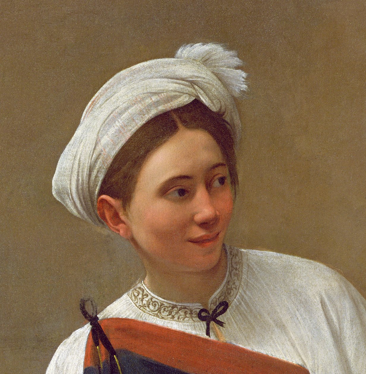 La Diseuse de bonne aventure, vers 1594 (détail) - Michelangelo Merisi Caravaggio
