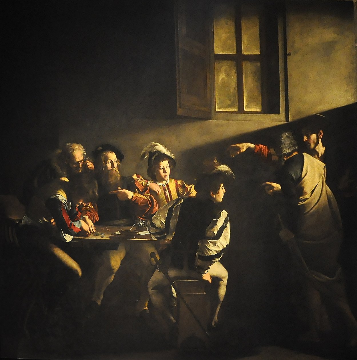 La Vocation de Saint Matthieu - Michelangelo Merisi Caravaggio