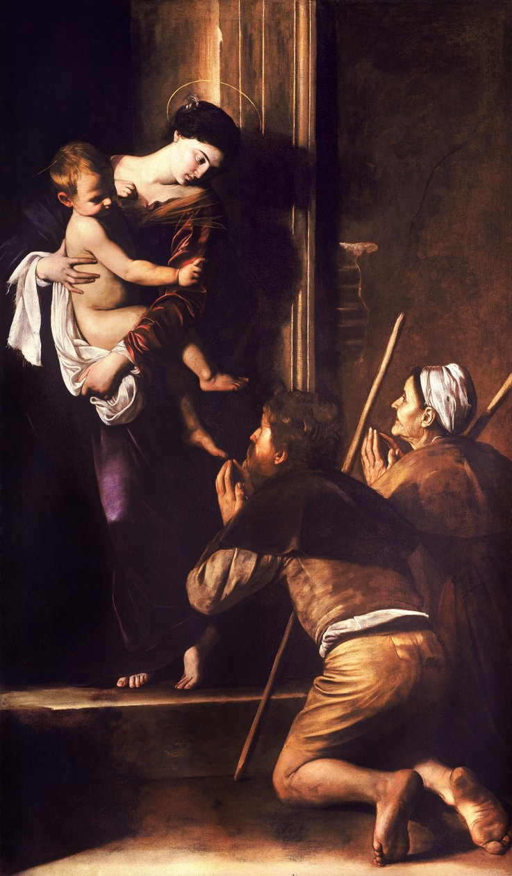 Madone de Lorette - Michelangelo Merisi Caravaggio