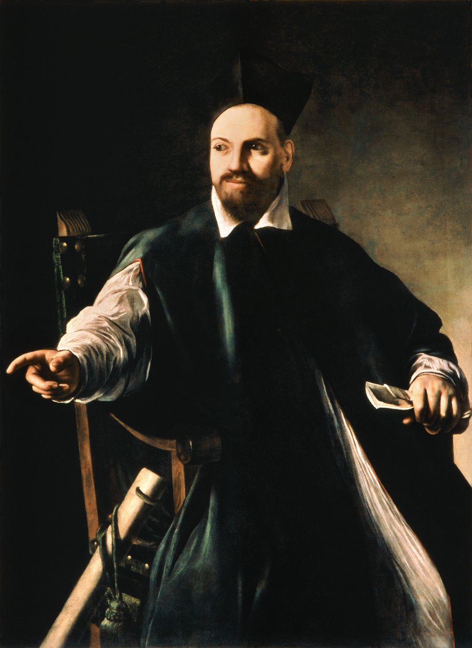 Portrait de Maffeo Barberini - Michelangelo Merisi Caravaggio