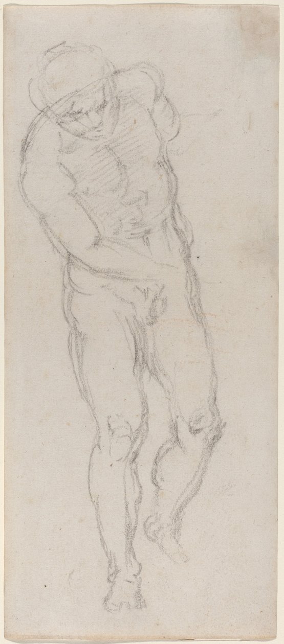 Nu masculin [recto] - Michelangelo