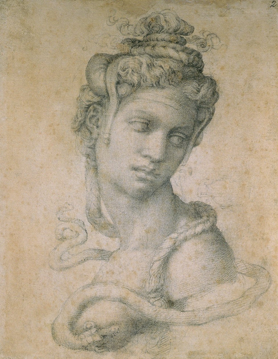 Cléopâtre (69-30 av. J.-C.) - Michelangelo Buonarroti