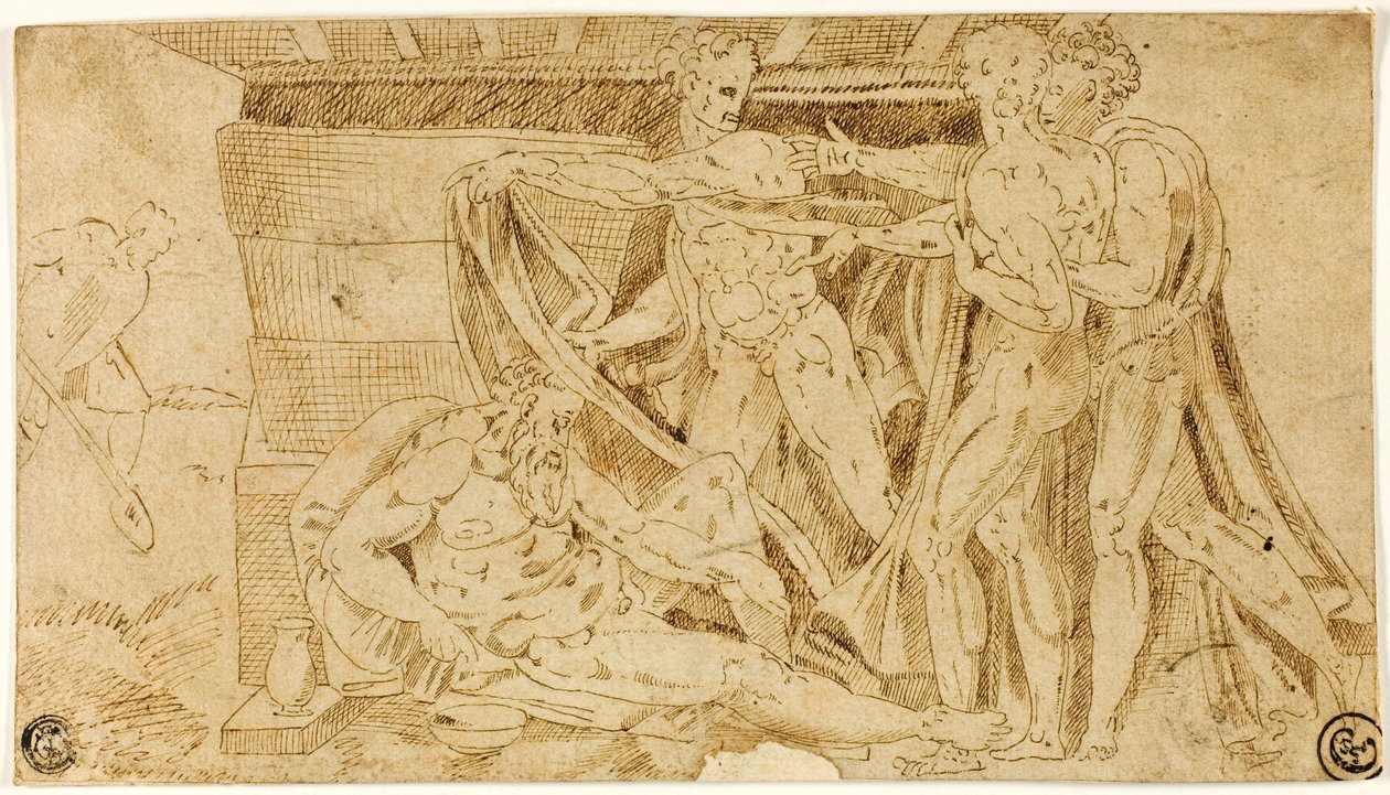 Ivresse de Noé - Michelangelo Buonarroti