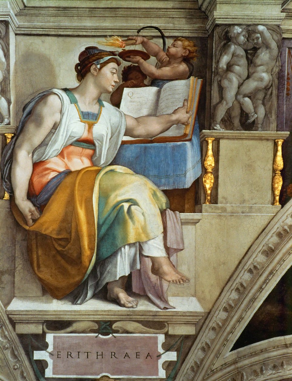 Sibylle Érythréenne - Michelangelo Buonarroti