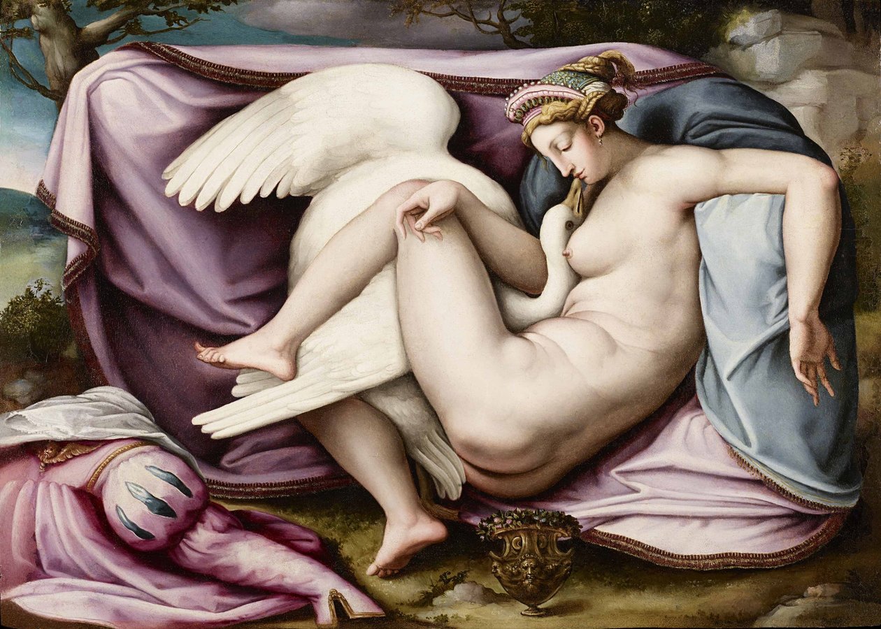 Léda et le cygne - Michelangelo Buonarroti