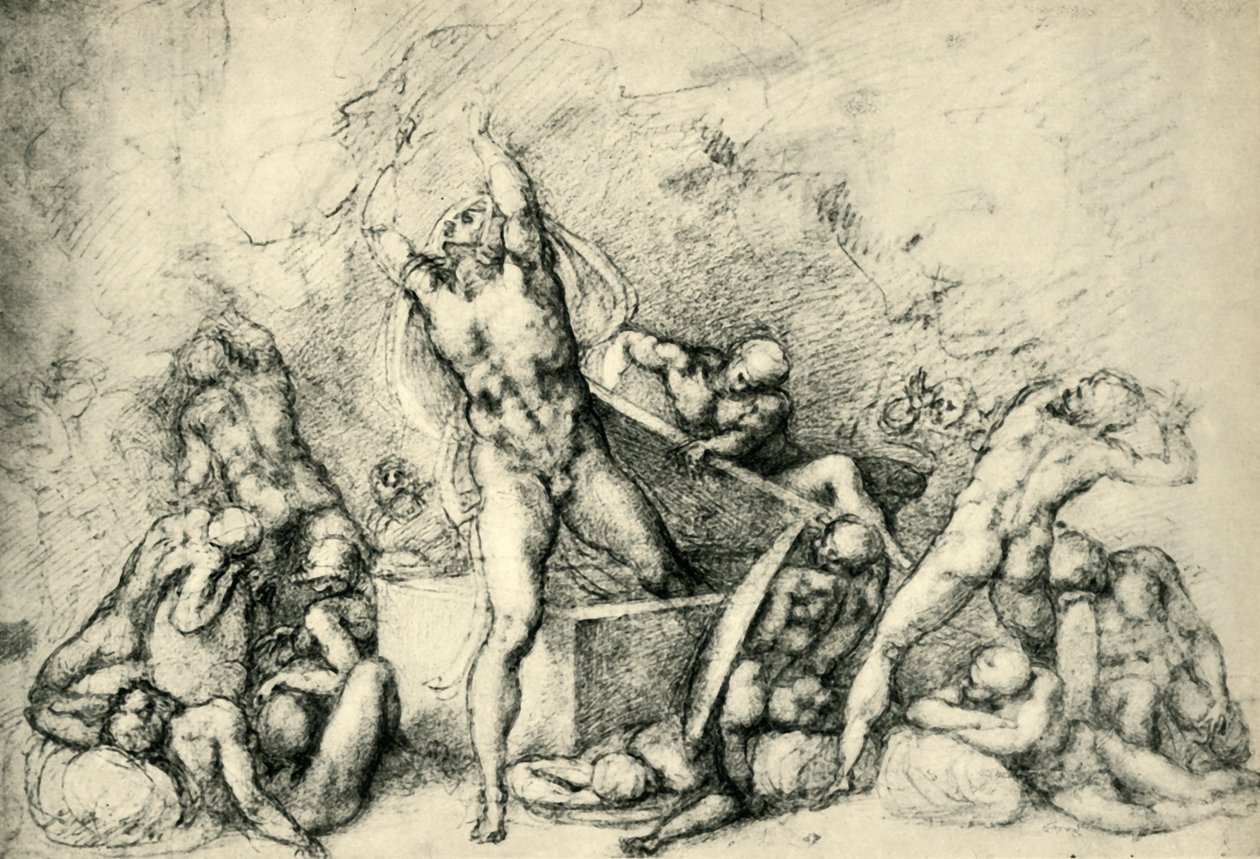 La Résurrection, vers 1532, 1943 - Michelangelo Buonarroti