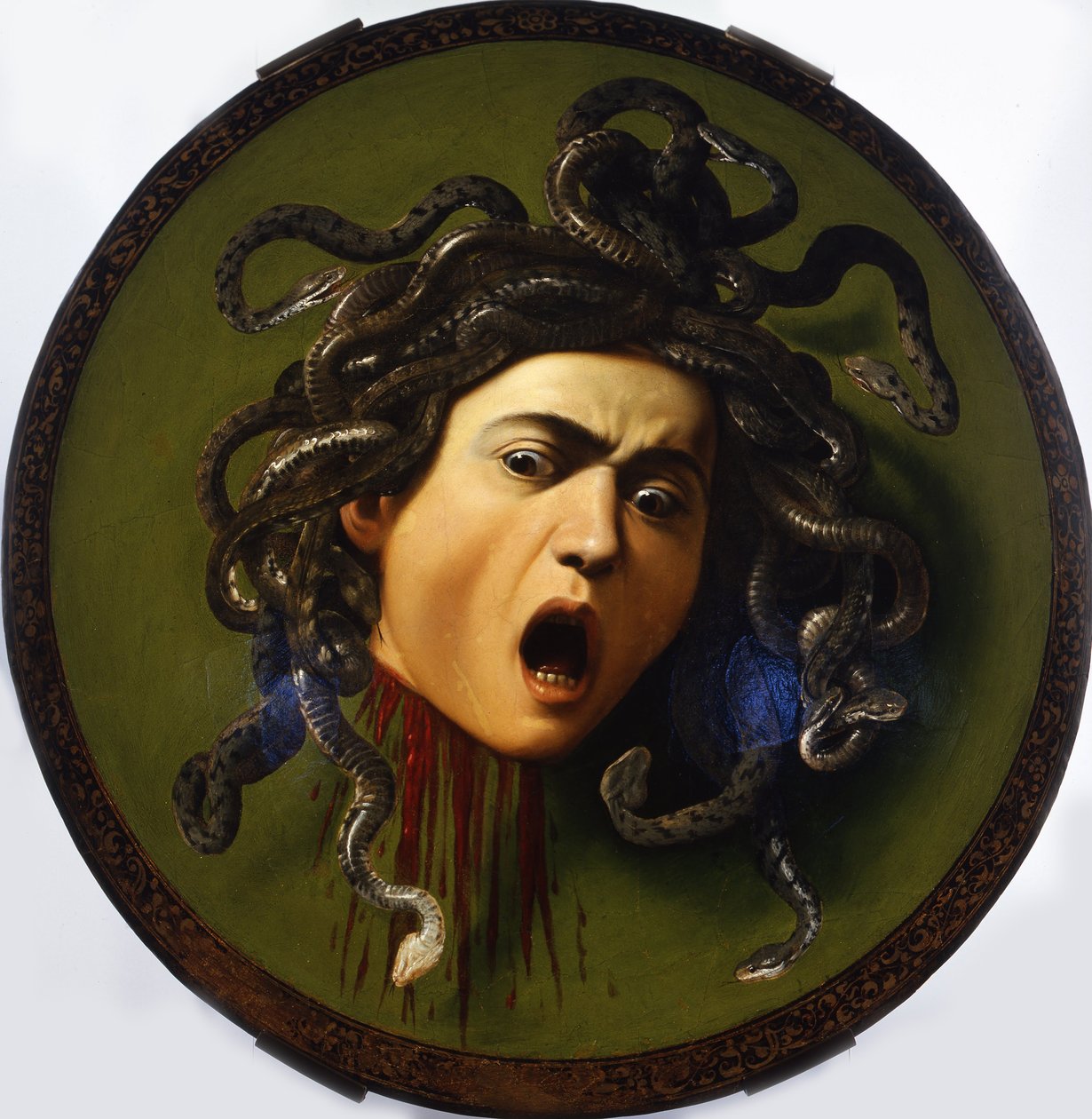 Méduse, 1596-1598 - Michelangelo Merisi Caravaggio