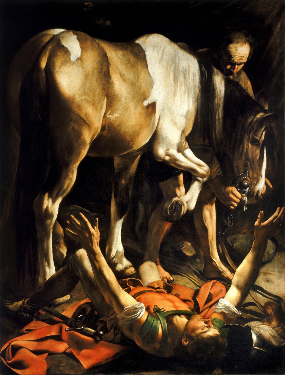 La conversion de Saint Paul - Michelangelo Merisi da Caravaggio