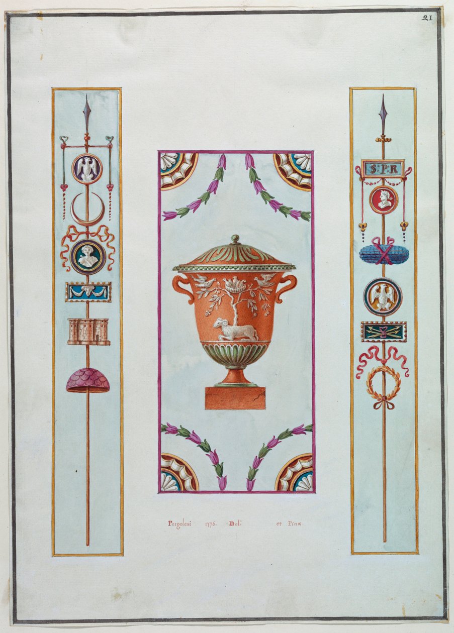 Décoration murale - Michelangelo Pergolesi