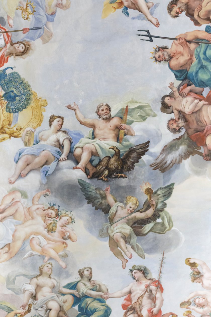 Les noces de Bacchus et Ariane (détail) - Michelangelo Ricciolini