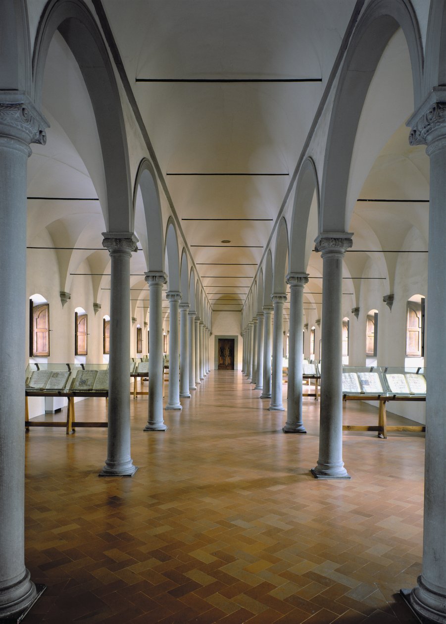 La Bibliothèque, 1441 - Michelozzo di Bartolommeo