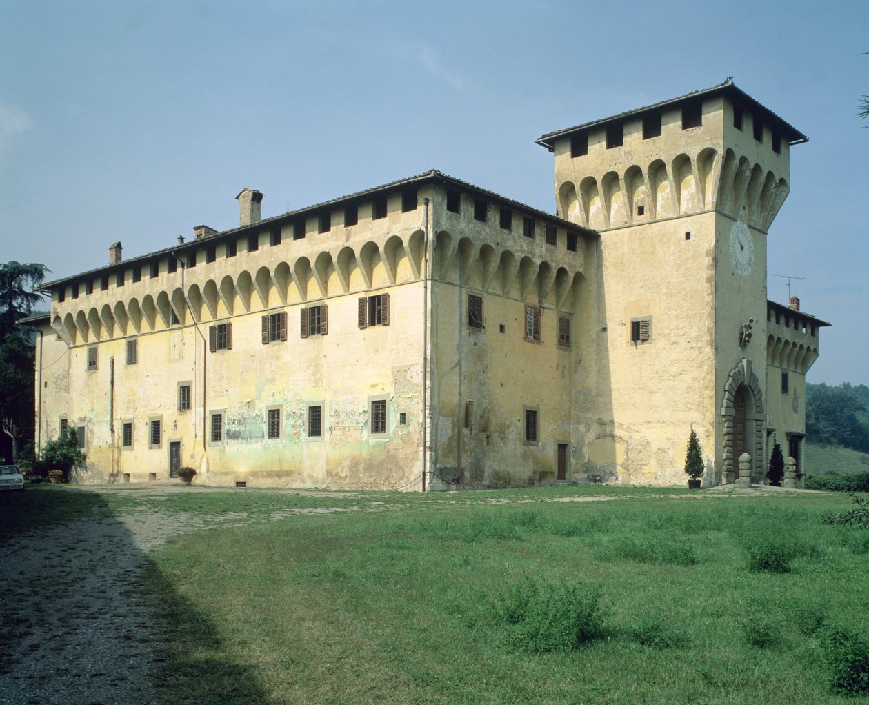 Villa Medicea Cafaggiolo, conçue pour Cosimo Il Vecchio - Michelozzo di Bartolommeo