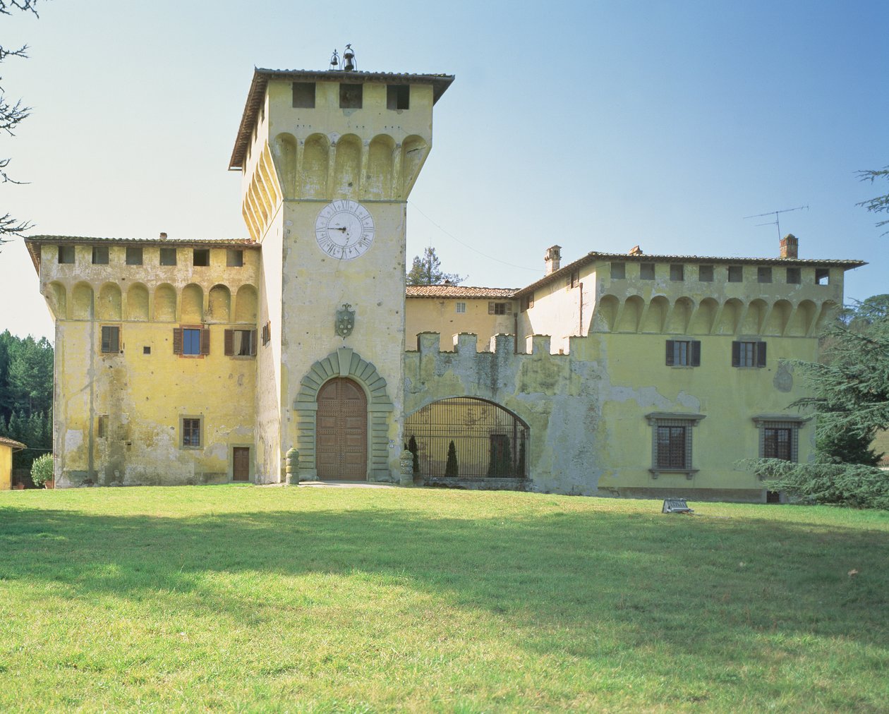 Villa Medicea Cafaggiolo, conçue pour Cosimo Il Vecchio (1389-1464) - Michelozzo di Bartolommeo