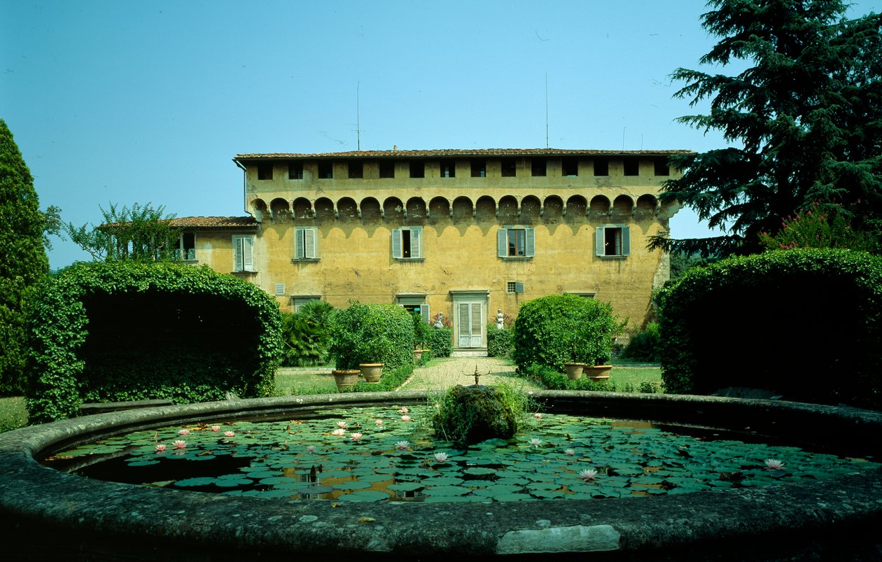 Villa Medicea di Careggi, commencée en 1459 - Michelozzo di Bartolommeo