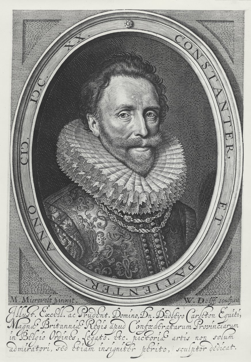 Dudley Carleton, 1er Vicomte Dorchester, 1620 - Michiel Jansz van Mierevelt