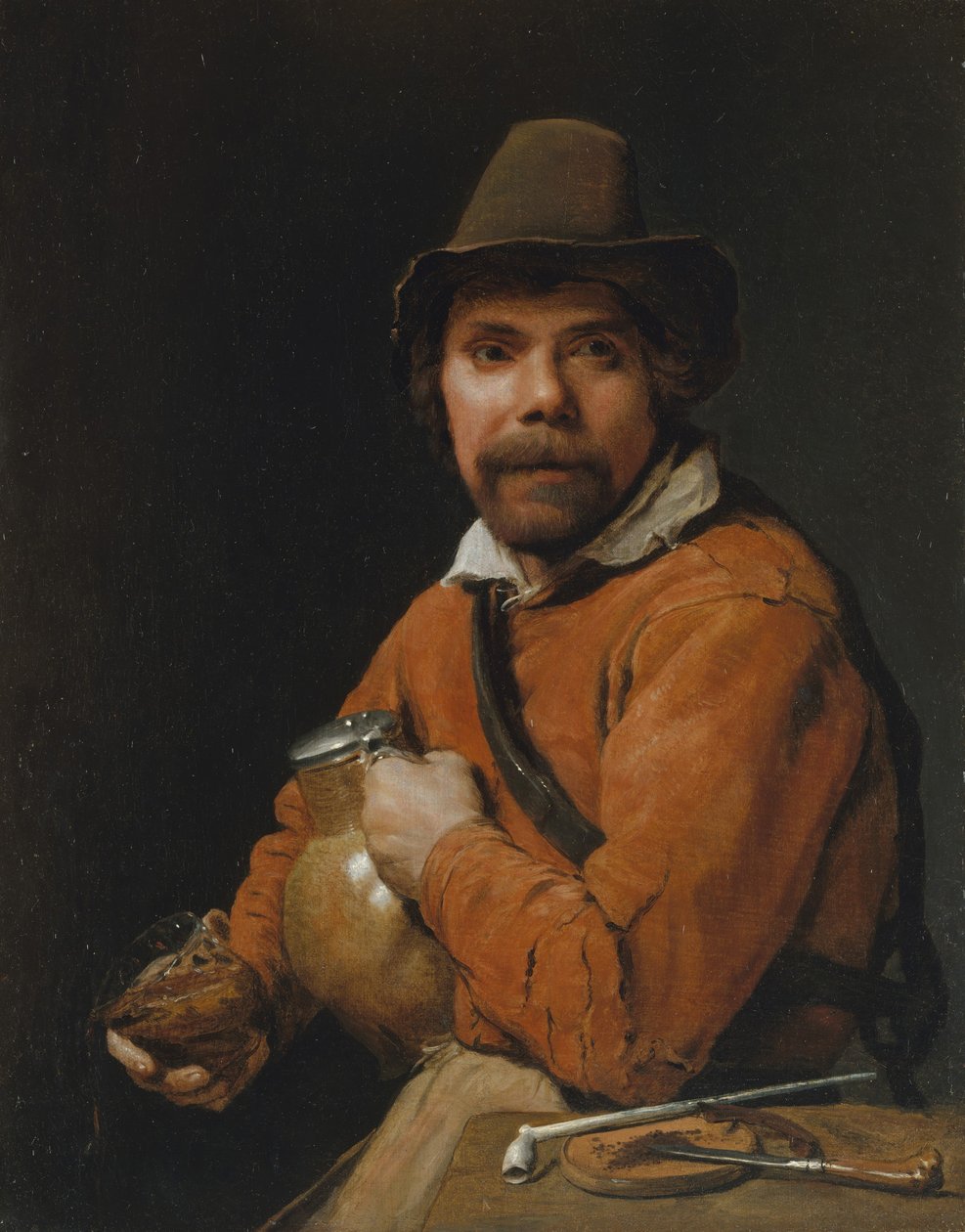 Homme tenant une cruche - Michiel Sweerts