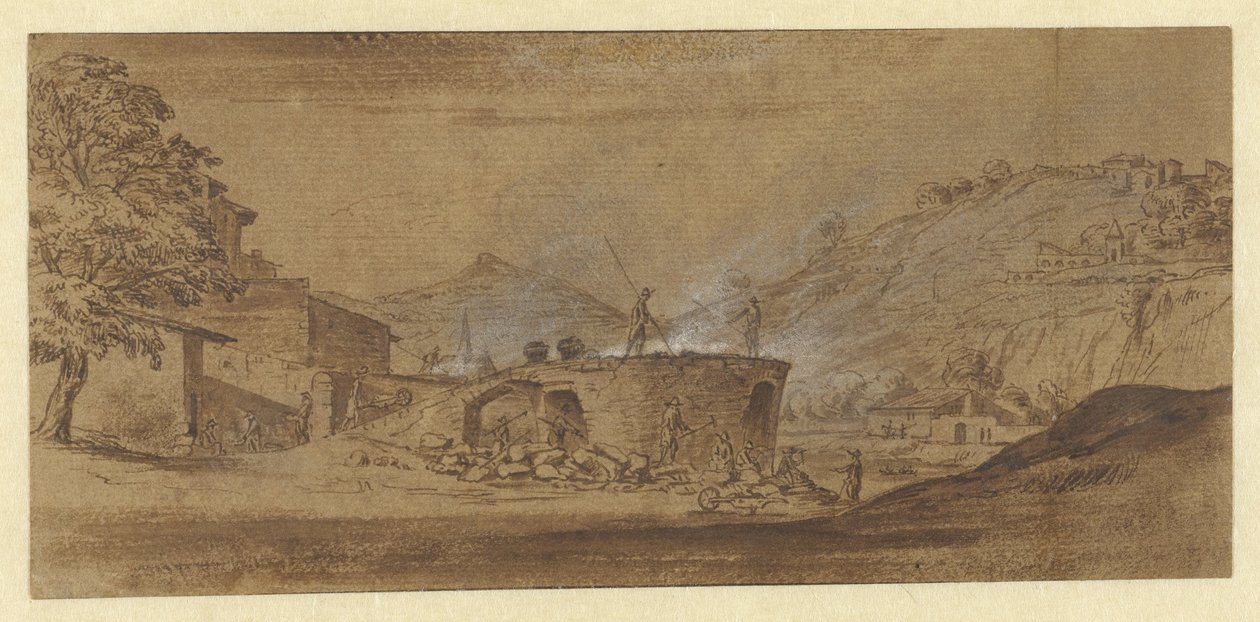 Four à chaux près de Lyon - Michiel van Overbeek