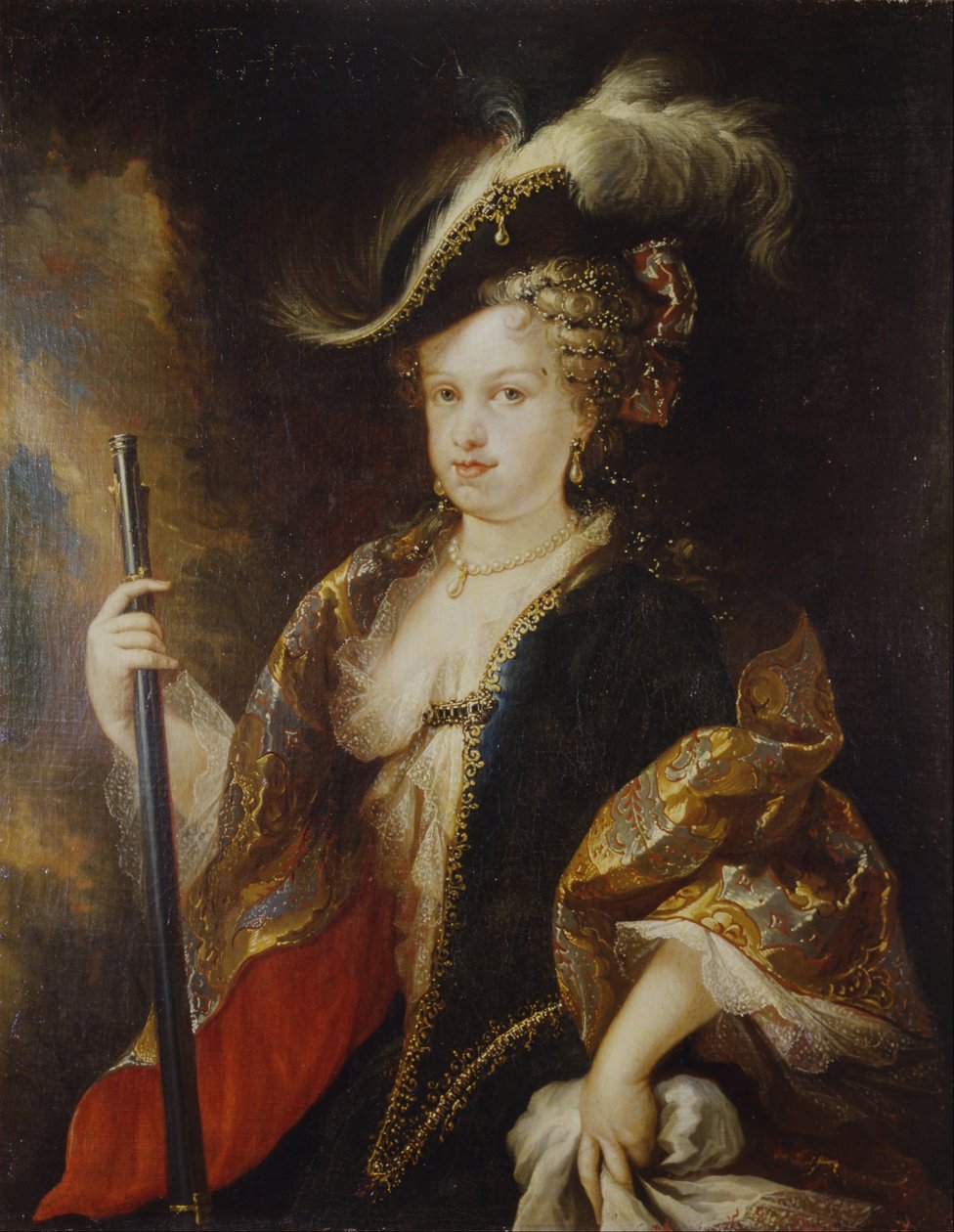 Maria Luisa Gabriela de Savoie, chasseuse - Miguel Jacinto Meléndez