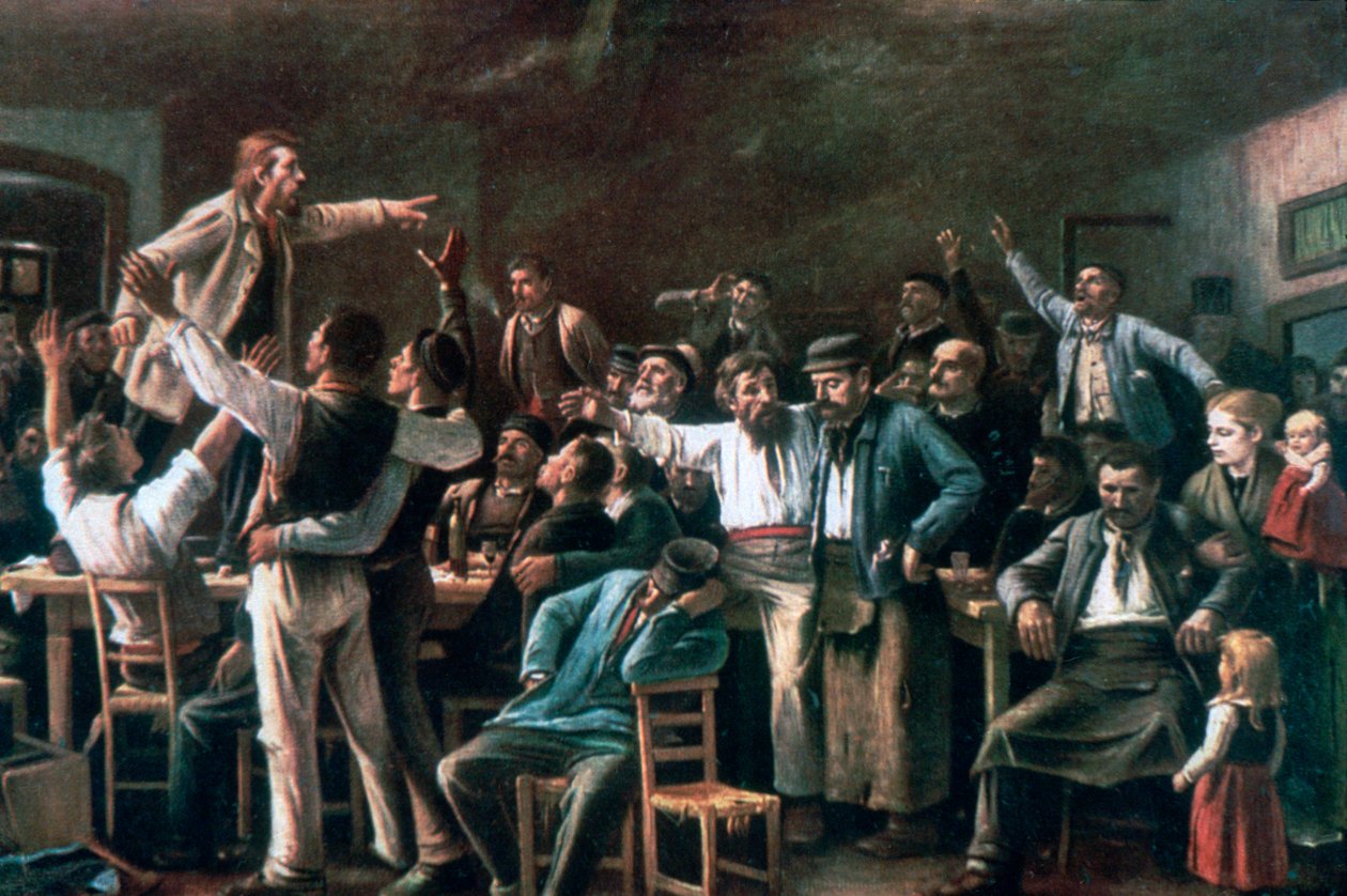 Grève, 1895 - Mihály Munkácsy