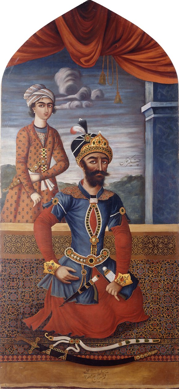 Portrait de Gengis Khan - MihrAli