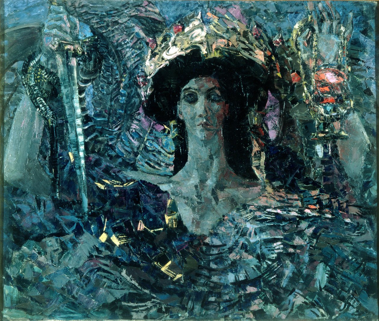 Séraphin à six ailes, 1904 - Mikhail Aleksandrovich Vrubel